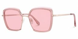 Cordaro Square Pink Glasses2