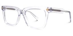Rodriguez Rectangle Clear Glasses1