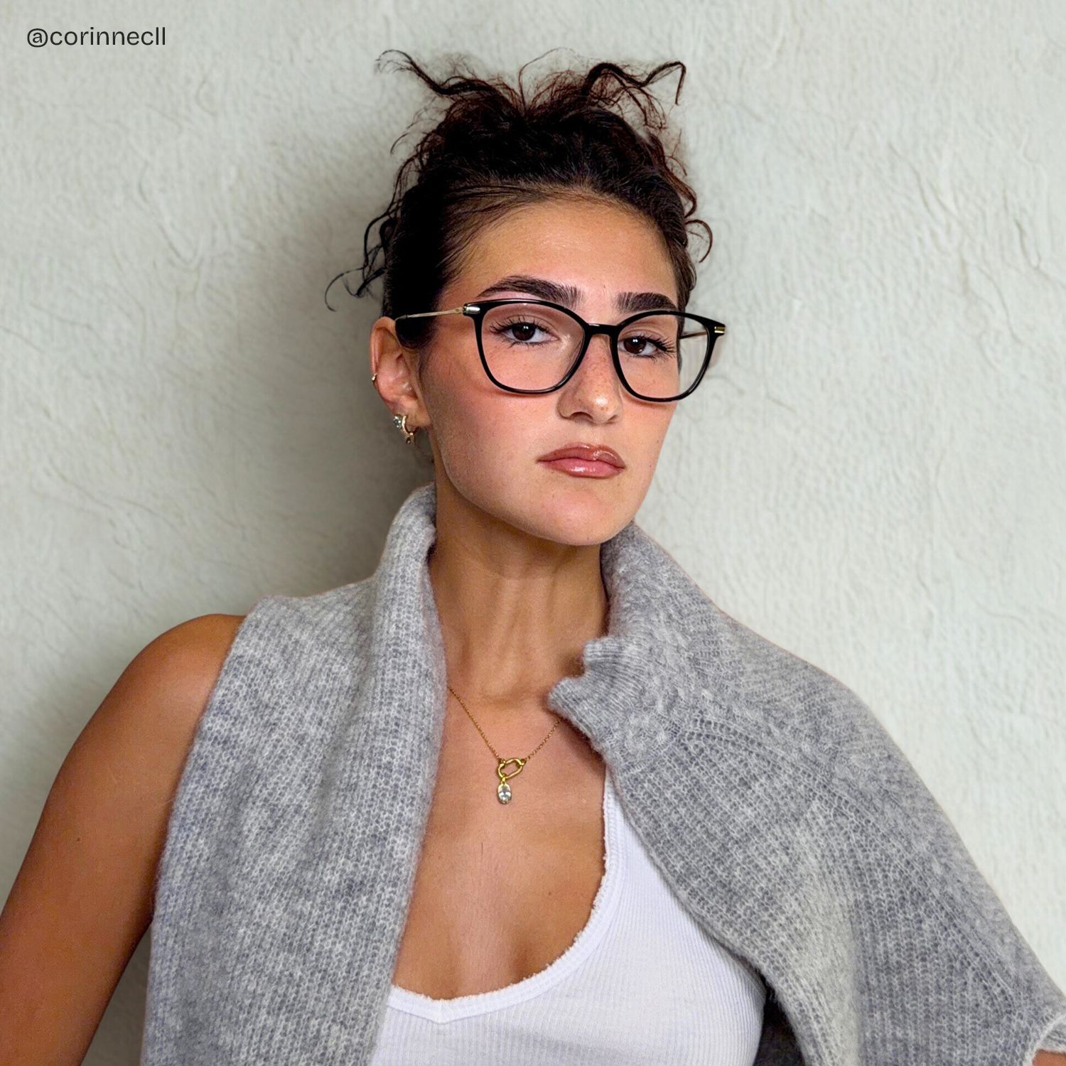Jessica Black Cat Eye Prescription Glasses for Women | ZEELOOL