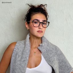 Jessica Cat-eye Black Glasses6