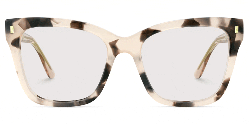 Rory Square Tortoise Glasses