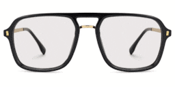 Kilworth Aviator Black Glasses0