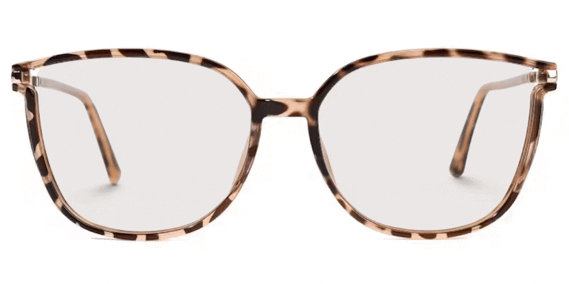 Rodz Square Thin Tortoise Glasses