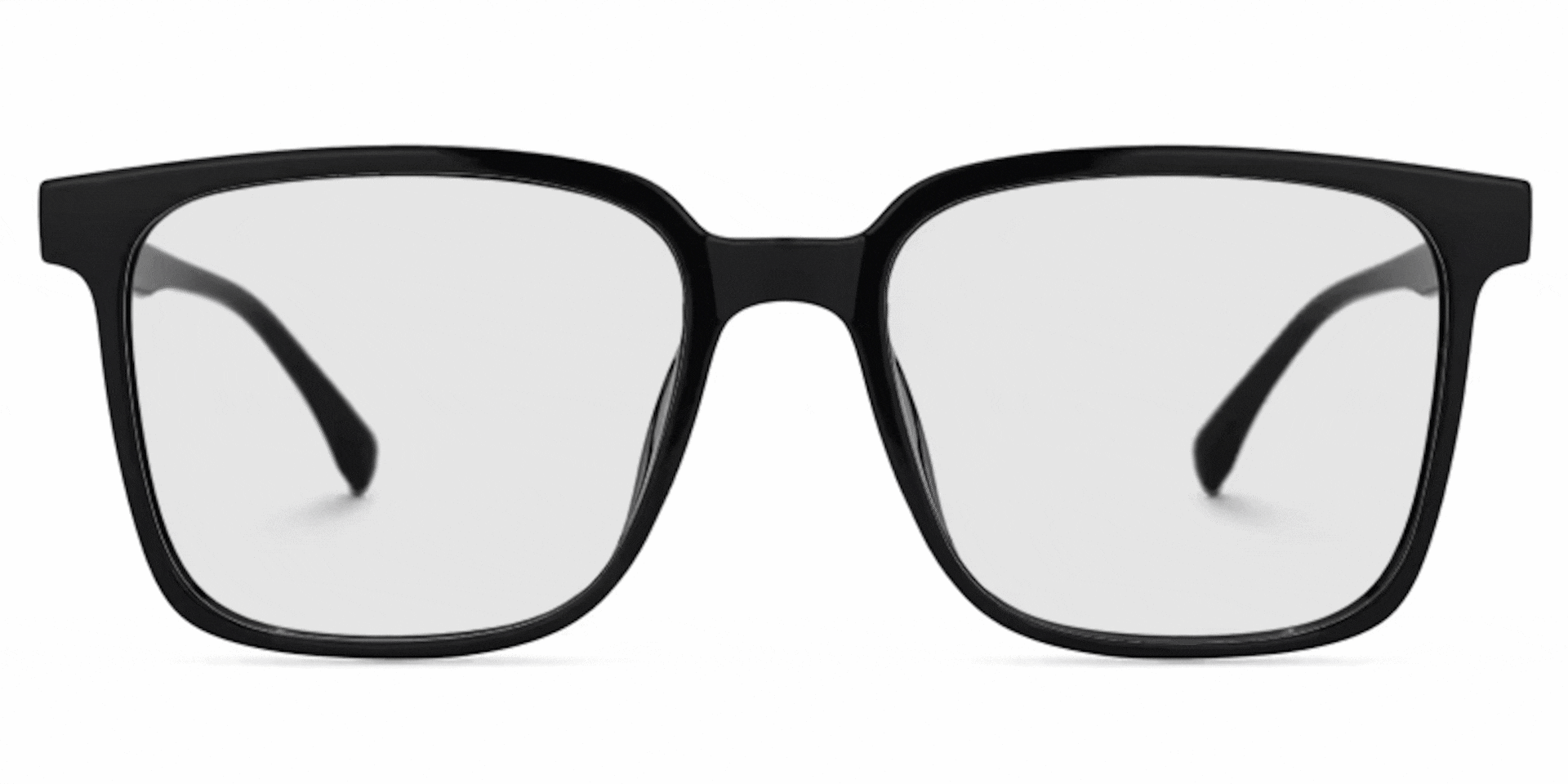 Contreras Square Black Glasses | Zeelool Glasses0