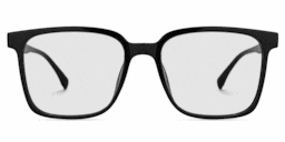 Contreras Square Black Glasses0