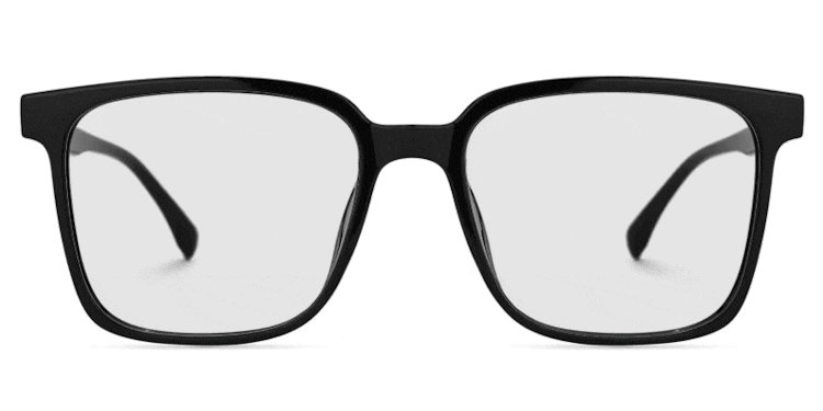 Contreras Square Black Glasses