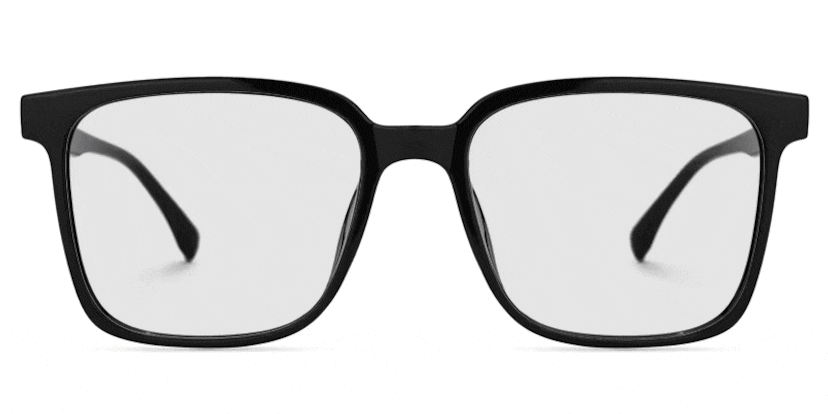 Contreras Square Black Glasses
