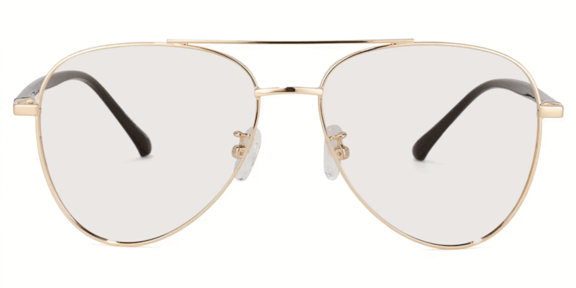 Paige Aviator Gold Glasses | Zeelool Glasses0