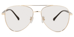 Paige Aviator Gold Glasses0