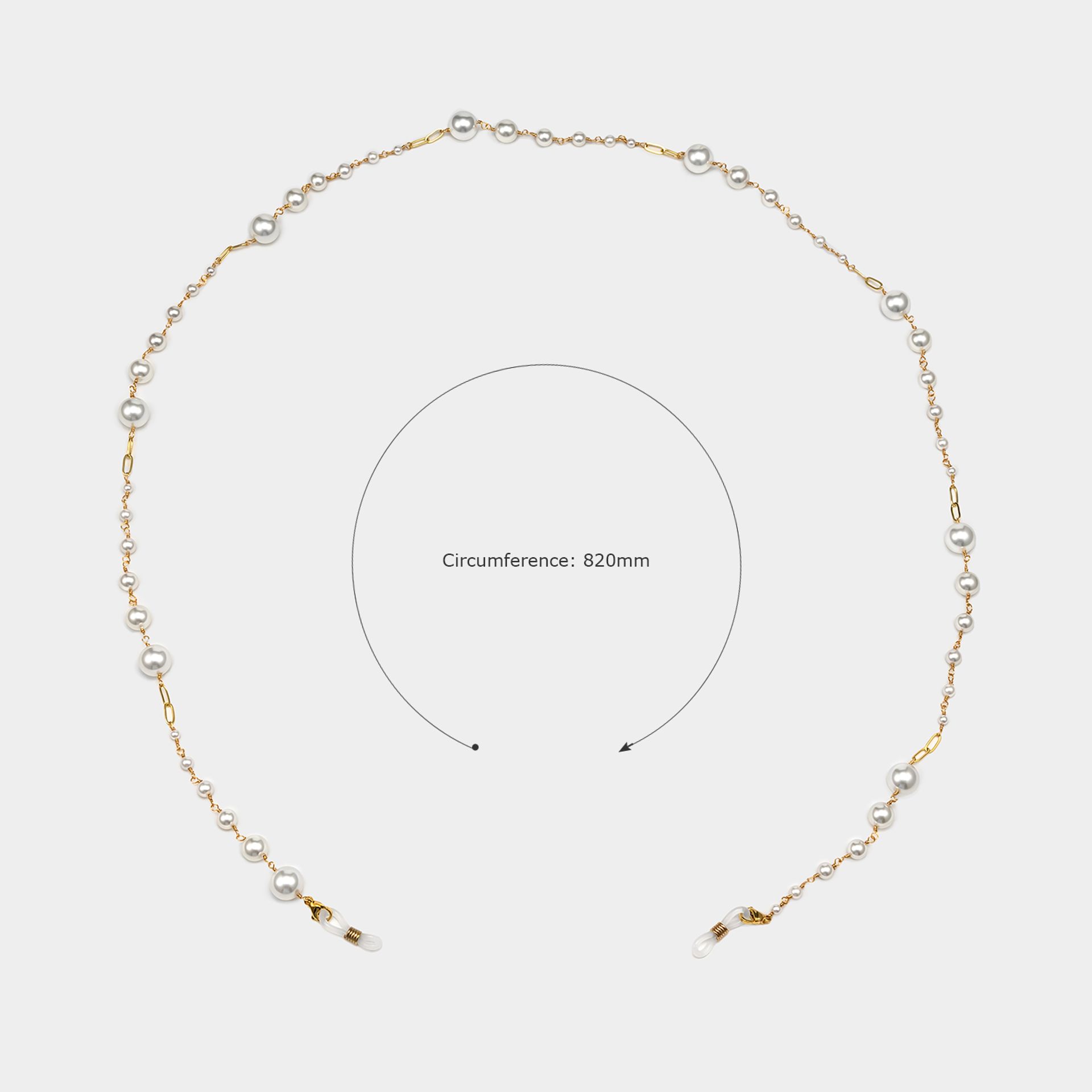 Stylish Pearl Gold Eyeglasses Chains2