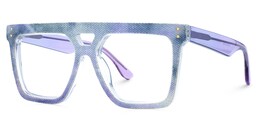 Rubin Square Blue Purple Glasses1