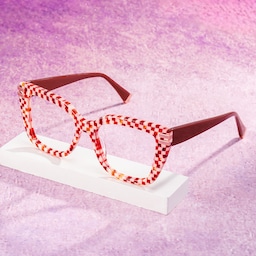 Cardozo Square Red Glasses0