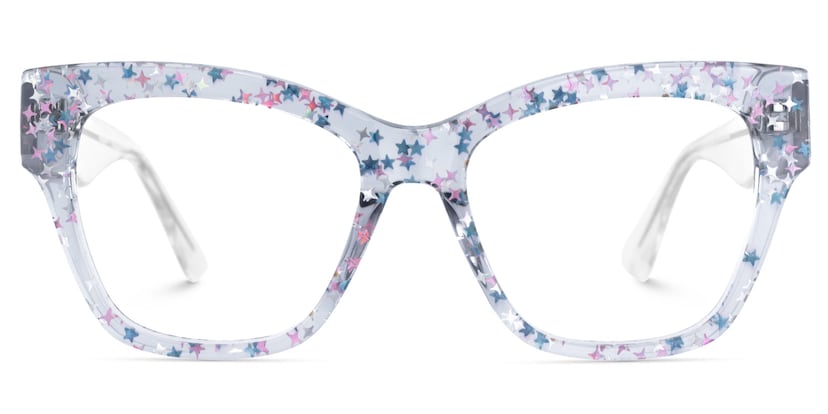 Carley Square Gray Glasses