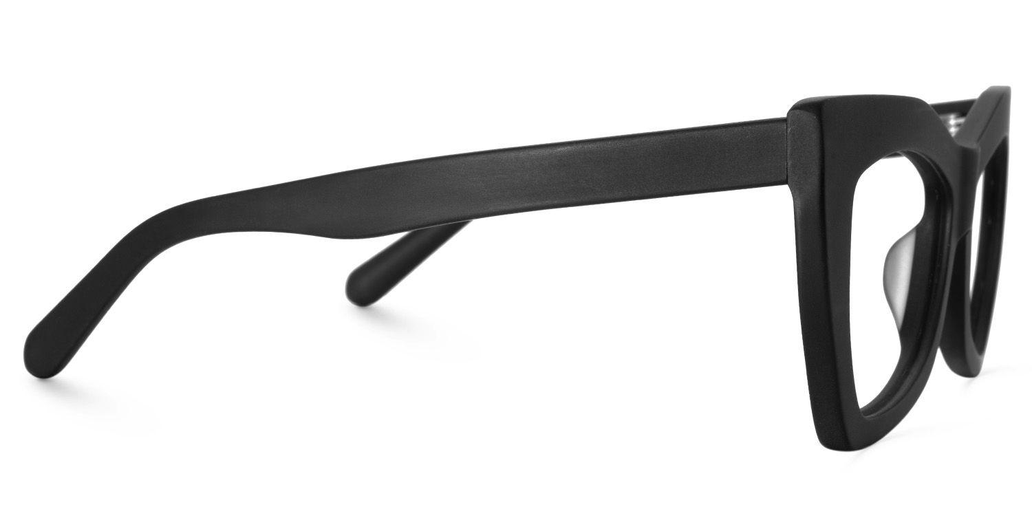 Bernita Geometric Black Glasses | Zeelool Glasses2