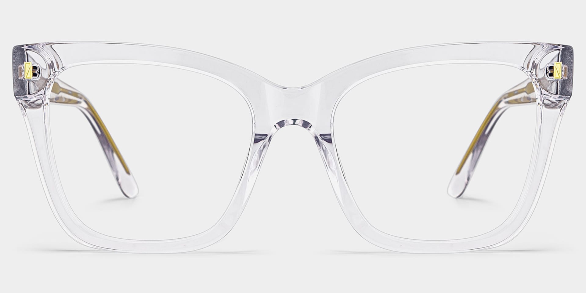 Square Crystal Eyeglasses Rory Acetate Frame Glasses1