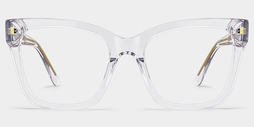 Rory Clear Square Glasses
