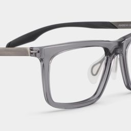 Ease Rectangle Gray Glasses7