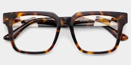 Harriet Square Tortoise Glasses2