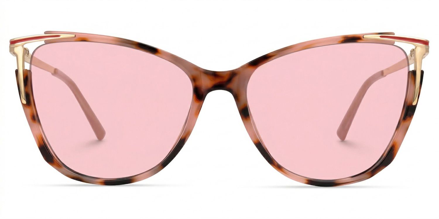 MIOMARY Cateye Yomary Pink and Tortoise Shell Glasses | Zeelool