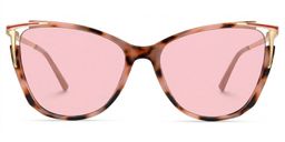 Yomary Cateye Pink-Tortoise Glasses0