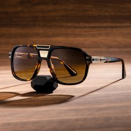 Dune Aviator Tortoise Polarized Sunglasses0