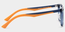 Glide Square Dark Blue Glasses3