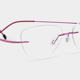 Evelyn Cat Eye Pink Glasses4