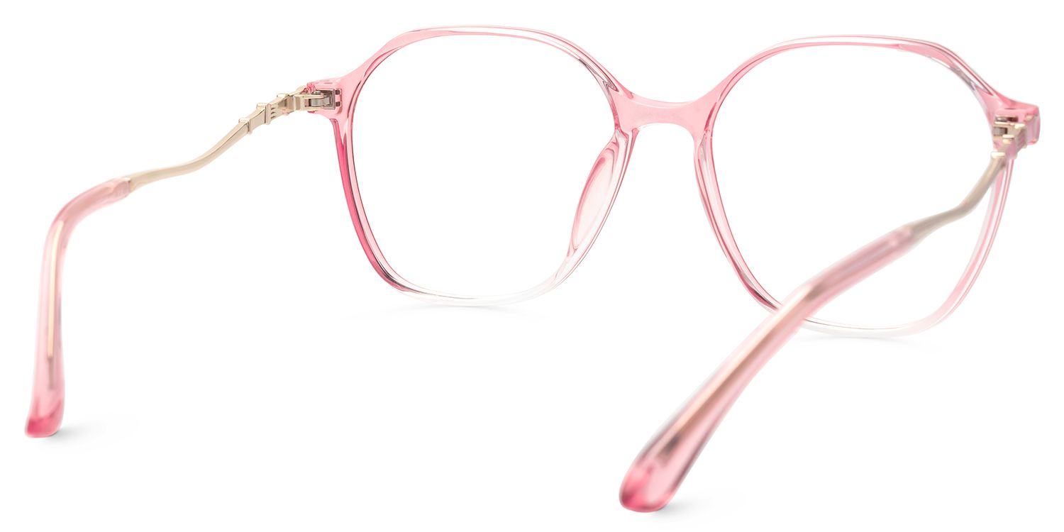 Lekesha Geometric Pink Glasses3