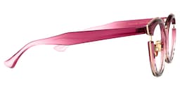 Laraine Cat Eye Red Glasses2