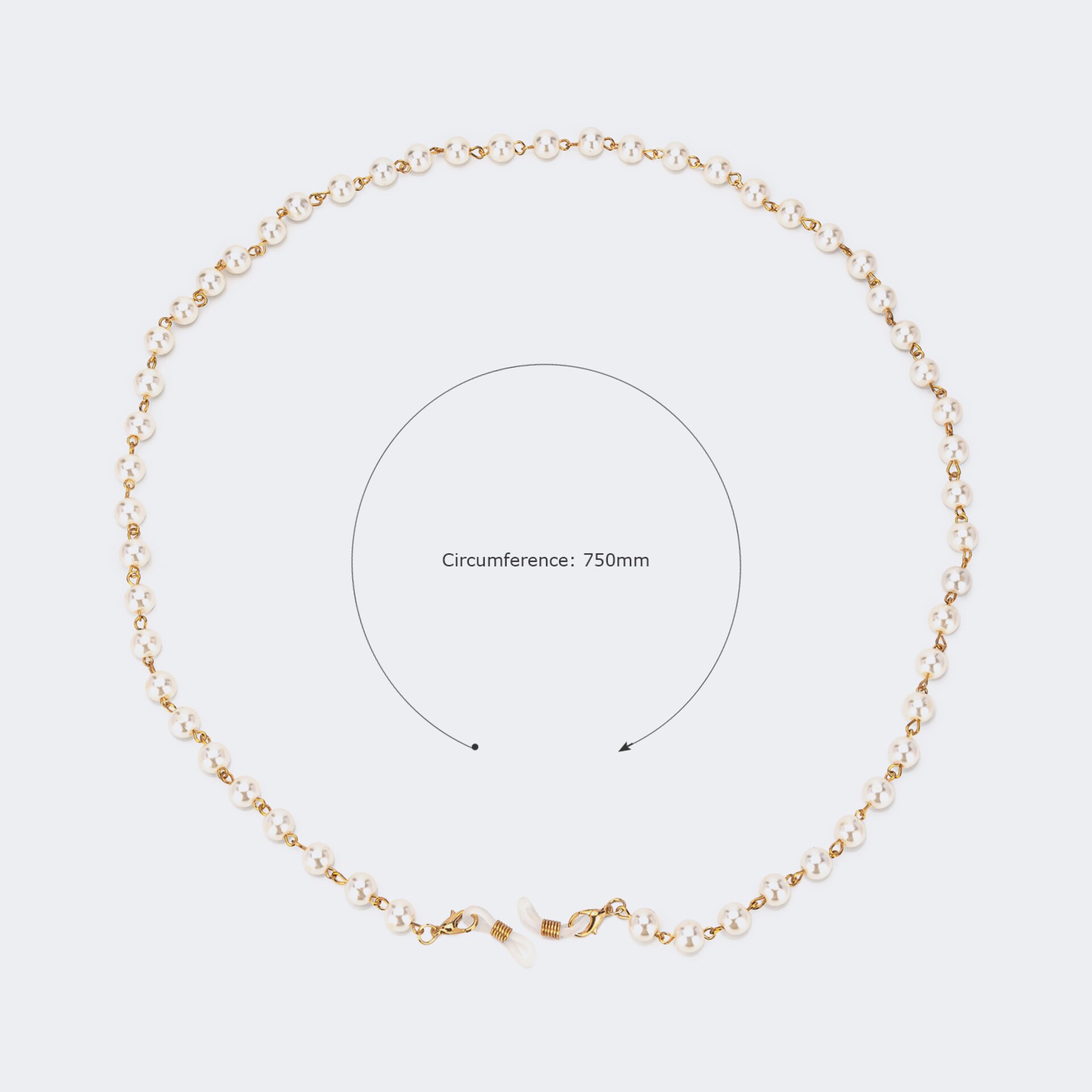 Fashion Eyeglasses Pearl Eyeglasses Chains Accessories on Zeelool2