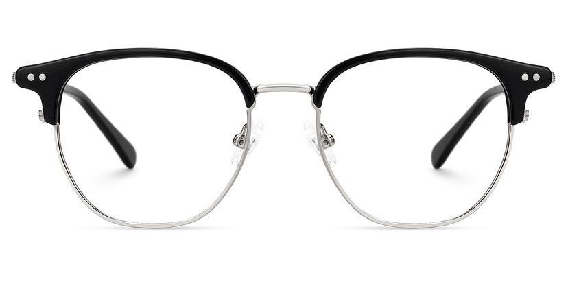 Geno Browline Black Glasses