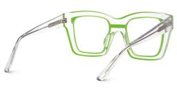 Legette Square Green Glasses3