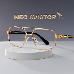 Sterling Aviator Gold Glasses0