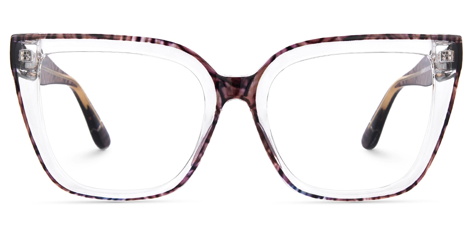Mirta Brown Square Frame Glasses Online | Zeelool Optical0