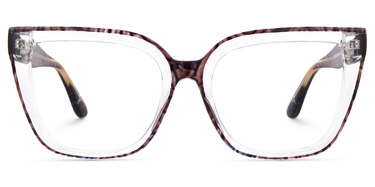 Mirta Square Brown Glasses
