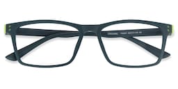 Cheche Rectangle Dark Green Glasses3