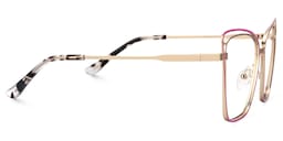 Castillo Butterfly Pink Glasses2