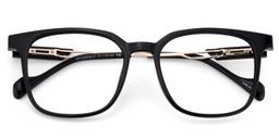 Chloe Square Black Glasses2