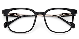 Chloe Square Black Glasses2