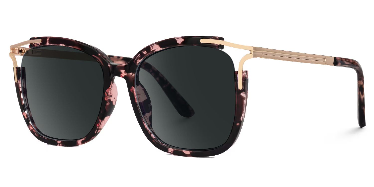 Spring hinges Sidibe Sunglasses, Sidibe Tortoise Sunglasses -Zeelool1