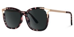 Sidibe Square Tortoise Glasses1