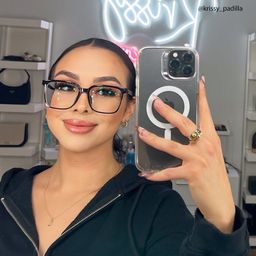 Contreras Square Black Glasses6