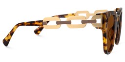 Britton Square Tortoise Sunglasses2