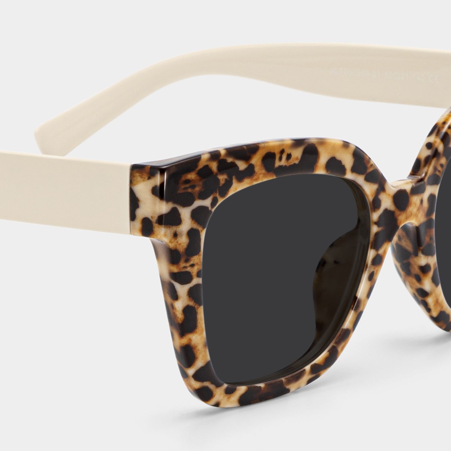 Malcolm Rectangle Style Havana Frame Sunglasses | ZEELOOL4
