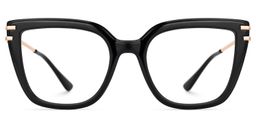 Roxane Black Square Glasses0