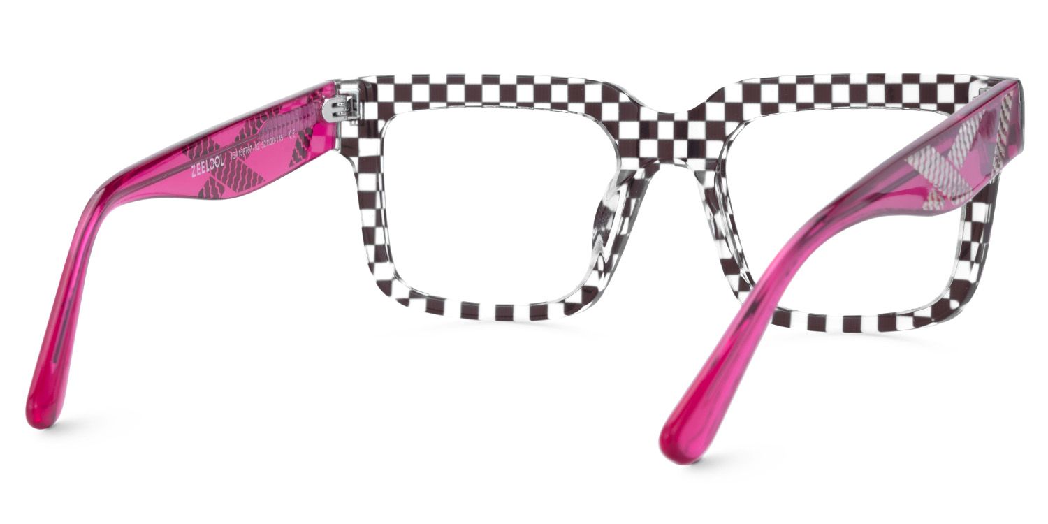 Thomason Men's Rectangular Frames With Black And Clear4
