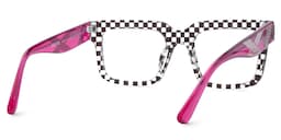 Thomason Rectangle Black Crystal Glasses4