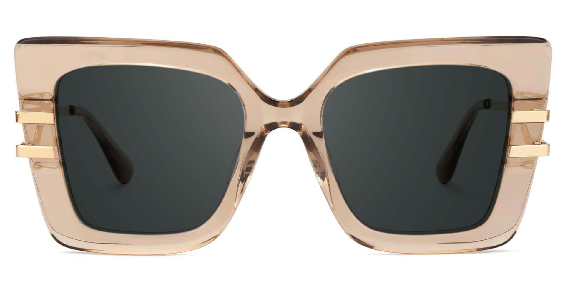 Designer Poutine Sunglasses in Mixed-Material Full-frame0