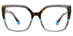 Banchs Square Gray Glasses0