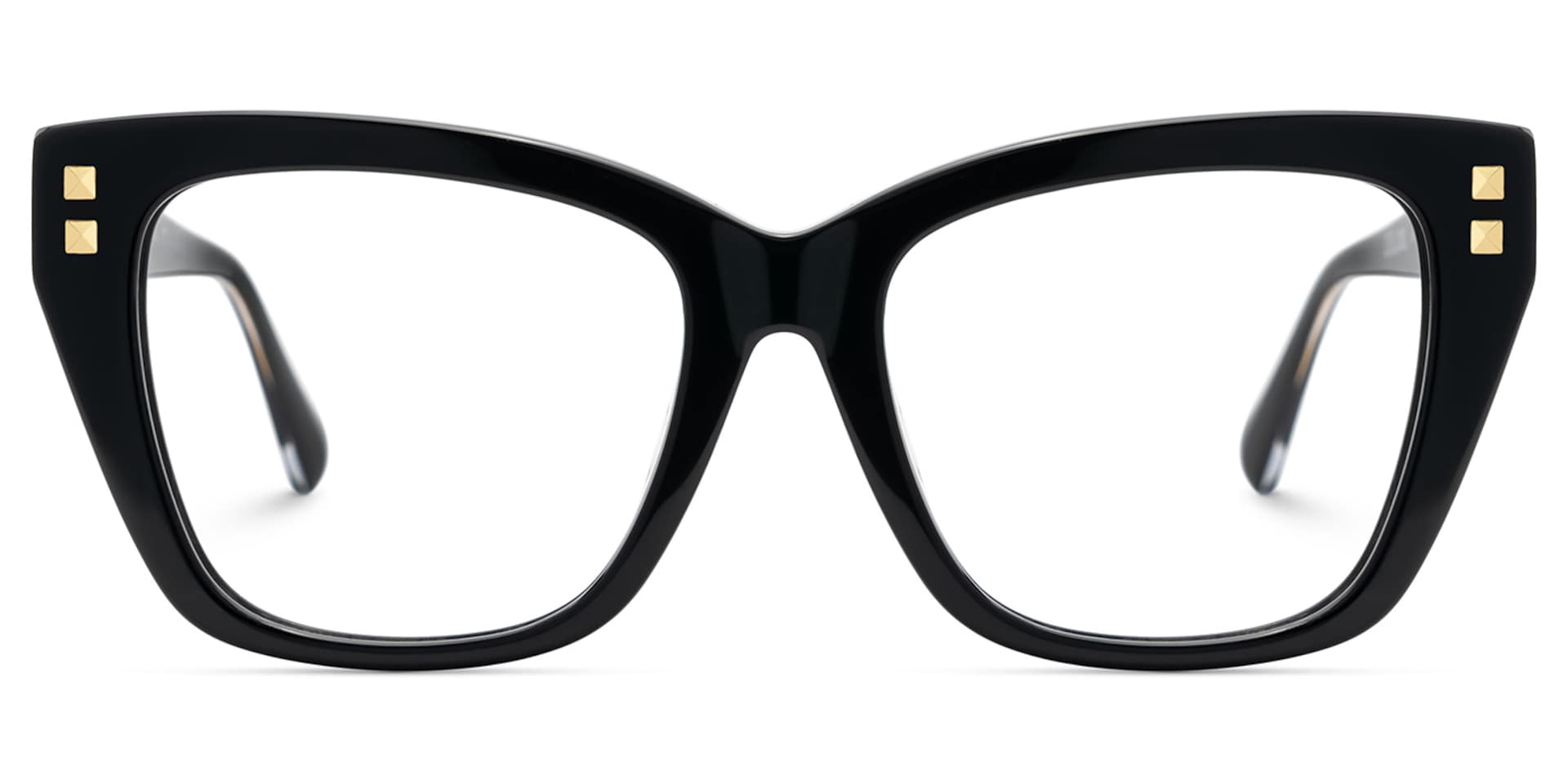 Tessia Black Square Glasses Women's Glasses| Zeelool1